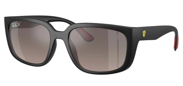 Ray-Ban RB4443M F6025J 57 Ferrari Polarize Erkek Güneş Gözlüğü