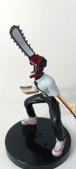 Anime Figür Chainsaw Man Testere Adam 15 cm Karakter Figür Oyuncak Biblo - 2
