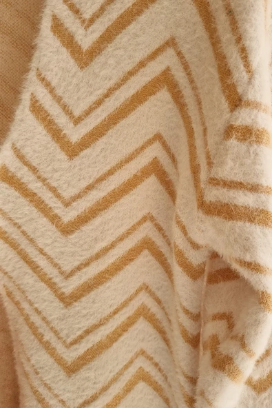 Kadın Yumoş Sakallı Triko Hırka - 4