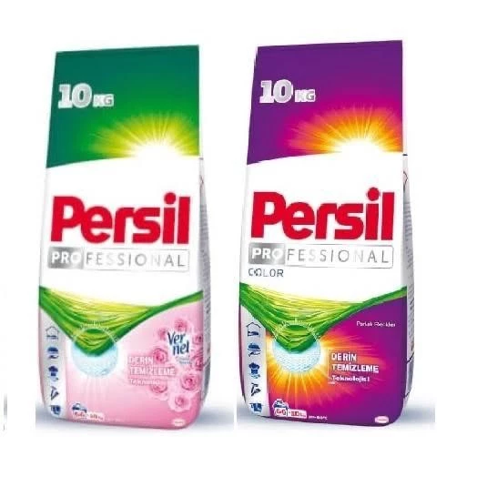 Persil Color Renkliler için Toz deterjan 10 kg + Persil Gülün Büyüsü Beyazlar için Toz deterjan 10 kg