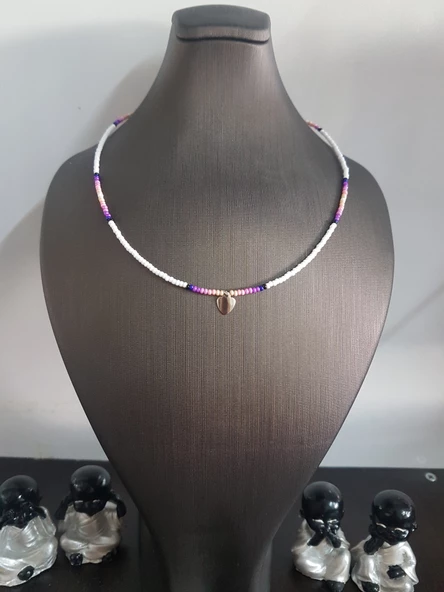 Kum Boncuk Kolye - 4