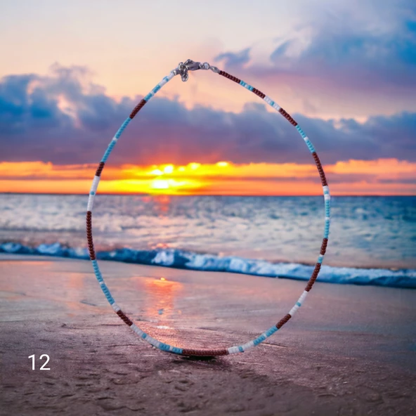 Kum Boncuk Kolye - 3