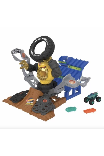 HOT WHEELS Monster Trucks Arena'da Şampiyonluk Mücadelesi Oyun Seti Hpn71 - 5