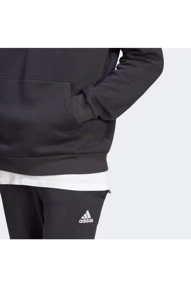 ADİDAS ERKEK KAPÜŞONLU SWEATSHİRT M BL FL HD IB4024 - 6