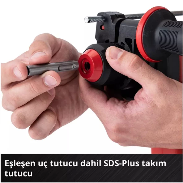 Einhell HEROCCO 1adx3,0Ah Akü 5Parça Uç Akülü Matkap ve Kırıcı Delici Seti - 9