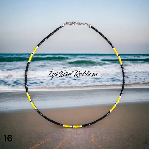 Kum Boncuk Kolye - 3