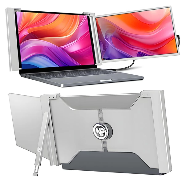 NPO NPM3 15.4" 1080p FHD IPS Type-C Taşınabilir Dizüstü Tek Monitör Çoklayıcı Notebook Monitör - 3