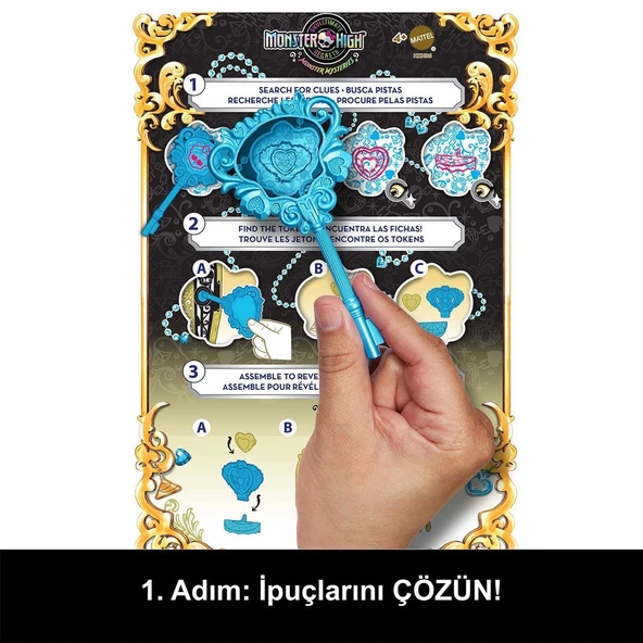 HYB12 Monster High Gizemli Arkadaşlar - 4.Seri