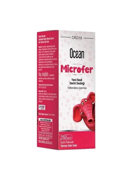 Ocean Microfer Şurup 250 ml