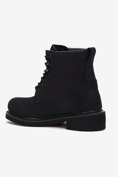 Harley Davidson Gibson Hakiki Nubuk Deri Bot 40-48 Black Nubuk - 3