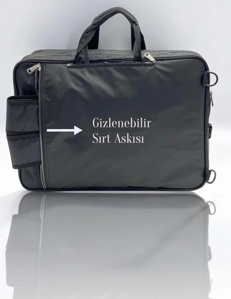 Laptop Sırt Çantası Çok Amaçlı El & Sırt 15.6 İnç 8683255013401 - Resim 3