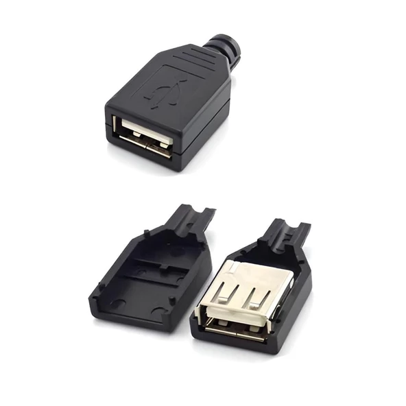 StarkTech 1038 Usb Seyyar Dişi Kapaklı Fiş IC-265F 10Lu Paket - 5