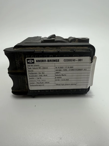 Knorr Bremse K102878 Kamyon EBS Fren Valfi Çıkma Parça - Resim 6
