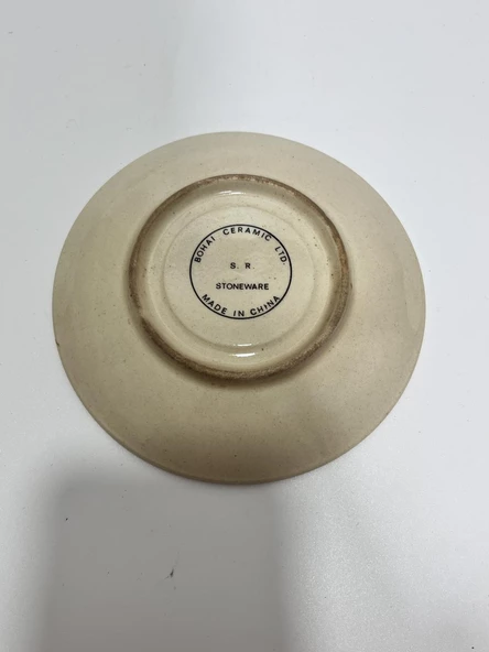 Seramik 6'lı Kahve Fincan Tabağı (Model 2) - 9