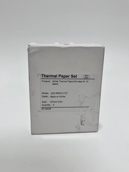 Phomemo Beyaz Termal Yazıcı Kağıdı 107mm - 3