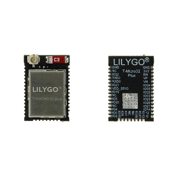 Lilygo T-Micro32 Plus ESP32 WiFi Bluetooth Geliştirme Modülü 8 Adet