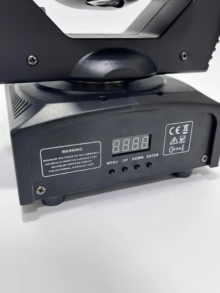 6x15W Mini Rgbw Wash Led Moving Head - Hareketli Sahne Robot Işığı - 3