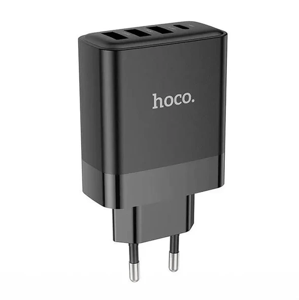 HOCO C127A PD45W 3 USB + 1 Type-C Girişli Hızlı Şarj Adaptörü Başlığı - 4