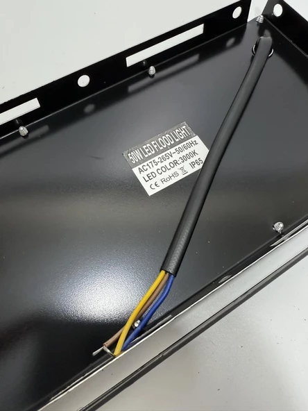 Su Geçirmez Bahçe Led Projektör 3000K 50W - 3
