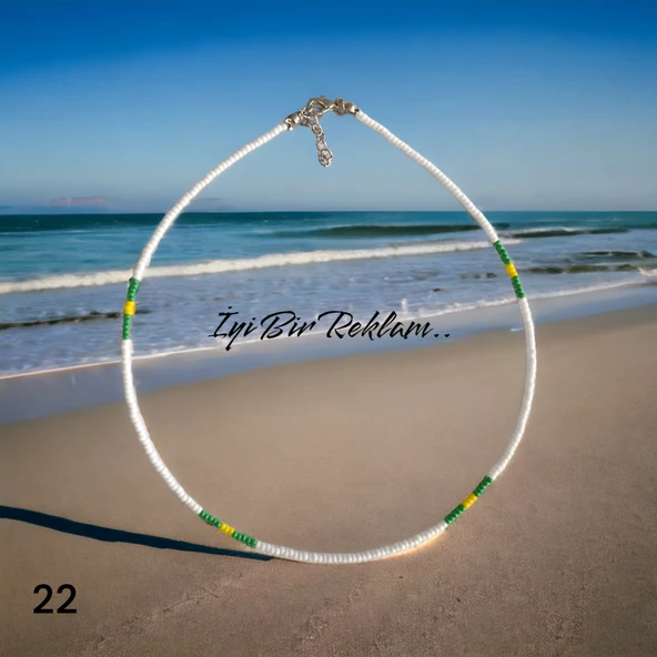 Kum Boncuk Kolye - 3