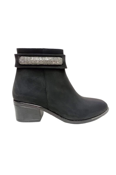 Fix 508 Yağlı Deri Trend Fashion Kadın Bot - Resim 3