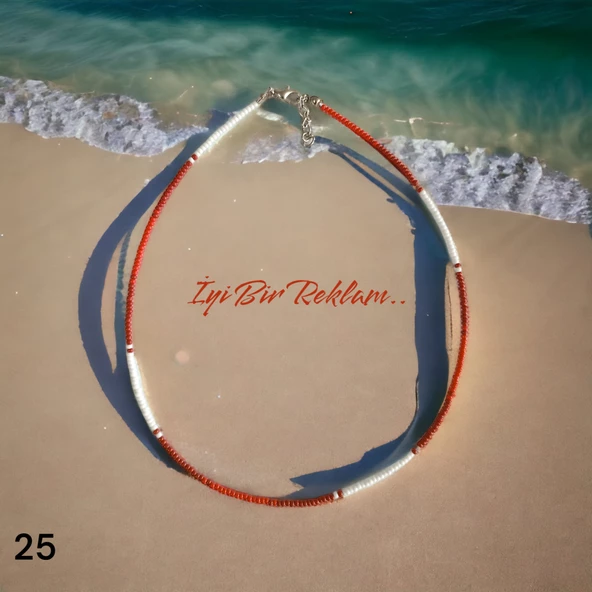 Kum Boncuk Kolye - 3