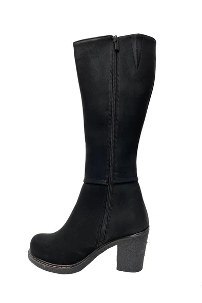 Leona 2503-21 Deri Trend Fashion Kadın Çizme - 3