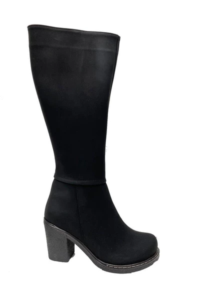 Leona 2503-21 Deri Trend Fashion Kadın Çizme - 2