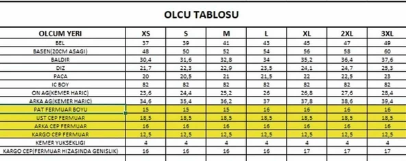 2AS CARIO THERMOFINE ERKEK KARGO PANTOLON - 6