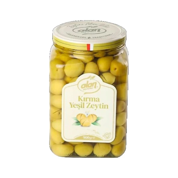 Alan Kırma Yeşil Zeytin 181 - 200 KB 900 g e