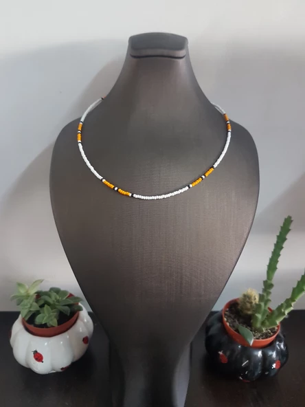 Kum Boncuk Kolye - 3