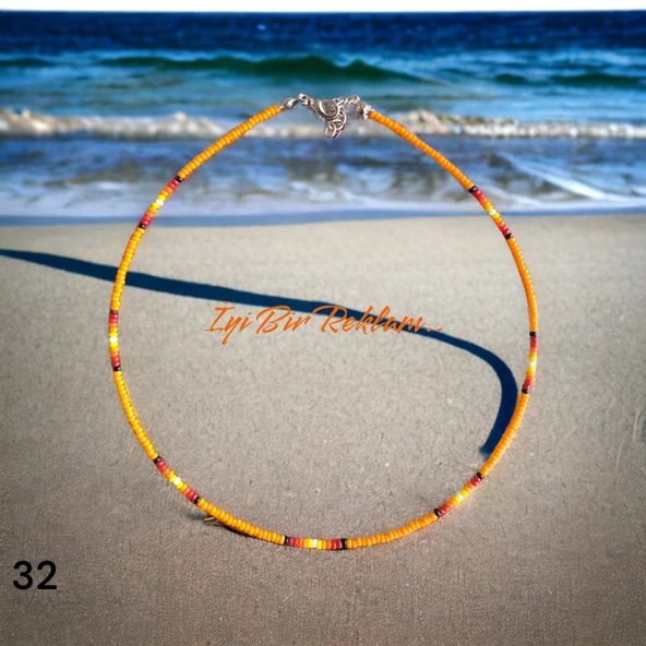 Kum Boncuk Kolye - 3