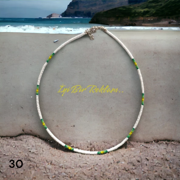 Kum Boncuk Kolye - 3