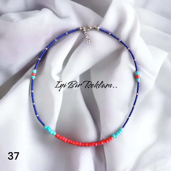 Kum ve Büyük Boncuk Kolye - 2