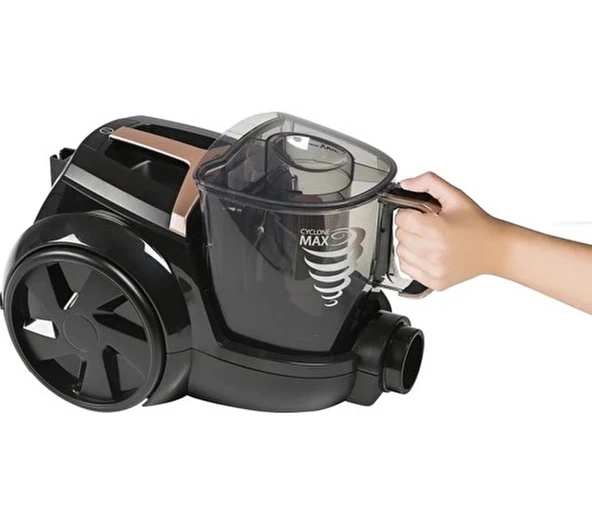 Arnica Pika ET14402 Cyclone Rose 750 W Toz Torbasız Süpürge - Resim 2