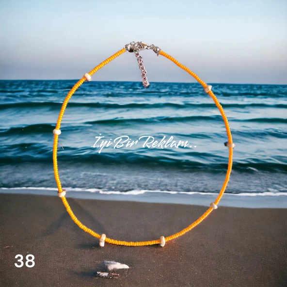 Kum Boncuk Kolye - 3