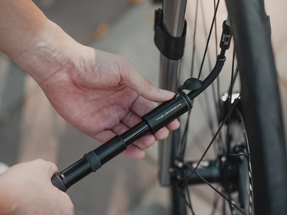 Topeak RaceRocket HP Mini Bisiklet Pompası SmartHead Başlık TRR-HPM1B 250525 - 6