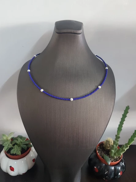 Kum Boncuk Kolye - 4