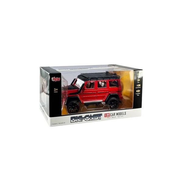 HCL-901 Çek Bırak 1:22 Sesli Ve Işıklı Metal Jeep