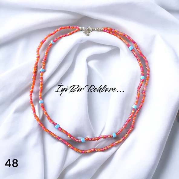 Kum Boncuk Kolye - 2