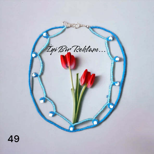 Kum Boncuk Kolye - 2