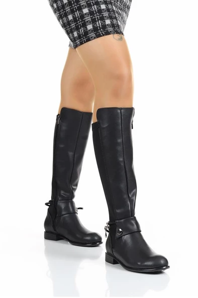 Fix 505 Deri Trend Fashion Kadın Çizme - 2