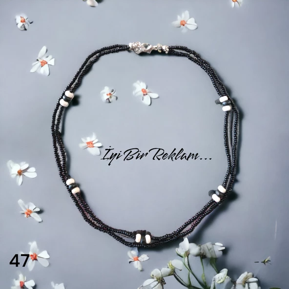 Kum Boncuk Kolye - 2