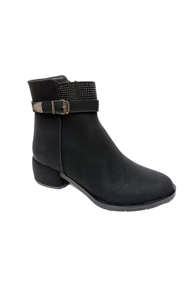 Erbay 500-22 Yağlı Deri Trend Fashion Kadın Bot