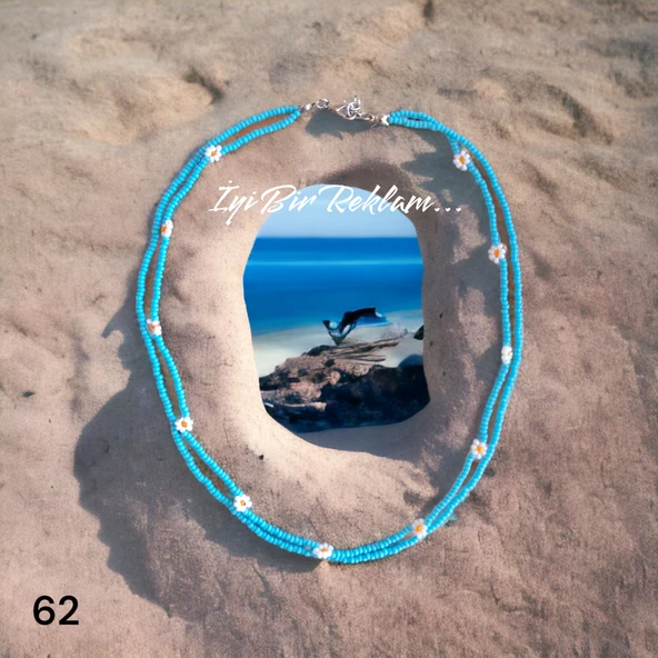 Kum Boncuk Kolye - 3