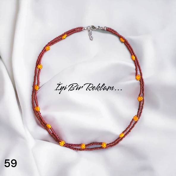 Kum Boncuk Kolye - 3