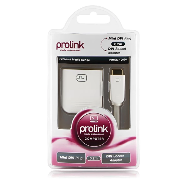 Prolink PMM337-0010 Mini DVI to DVI Dönüştürücü