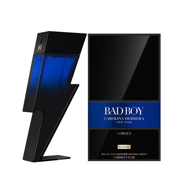 Carolina Herrera Bad Boy Cobalt Elixir EDP 50ML Erkek Parfüm - 3