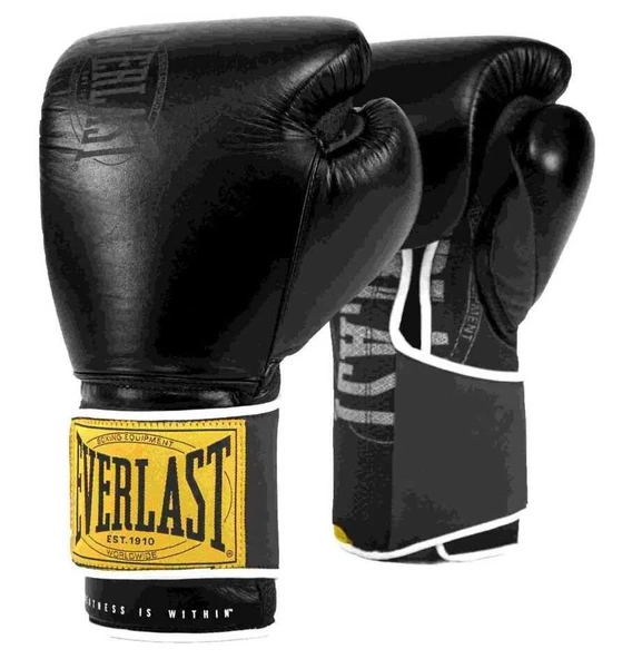 Everlast 1910 Classic Training Gloves 16oz Siyah Boks Eldiveni 723641-70-8