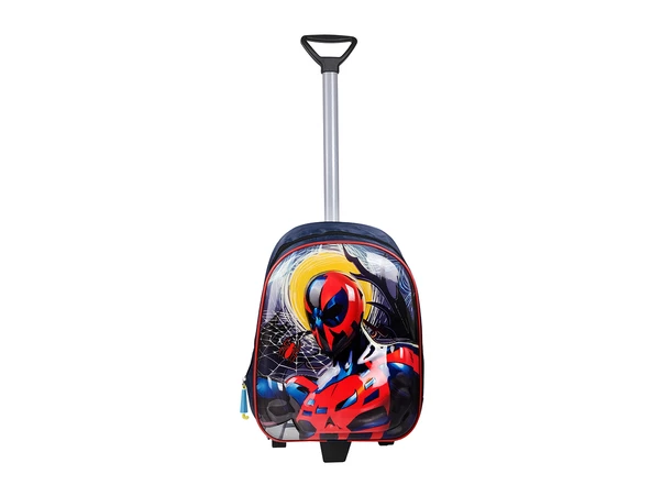 Bagacar Spiderman Tekerlekli Çocuk Sırt Çantası - 3